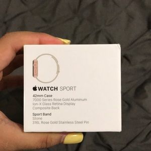 Series 1 Apple Watch 42mm Rose Gold